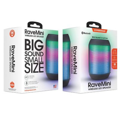 Image showing 6 th HyperGear RaveMini Wireless LED Speaker