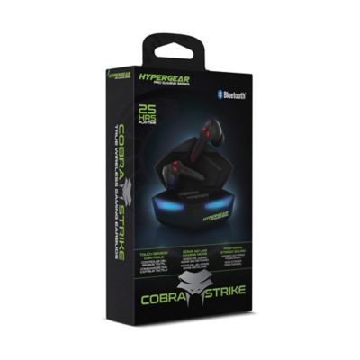 Image showing  CobraStrike In-Ear True Wireless Stereo Bluetooth Gaming Earbuds with Microphone and Charging Case