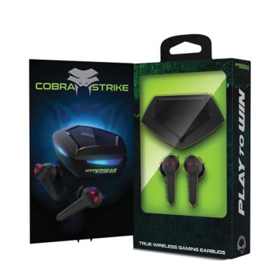 Image showing  CobraStrike In-Ear True Wireless Stereo Bluetooth Gaming Earbuds with Microphone and Charging Case