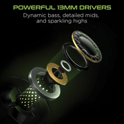 Image showing 8 th HyperGear CobraStrike In-Ear True Wireless Stereo Bluetooth Gaming Earbuds with Microphone and Charging Case