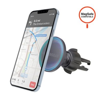 Image showing 7 th HyperGear Mag Grip MagSafe-Compatible Vent Mount, Black