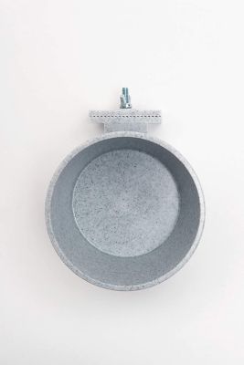 Image showing  20 oz. Quick-Lock Cage Crock Plastic Small Animal Feeder