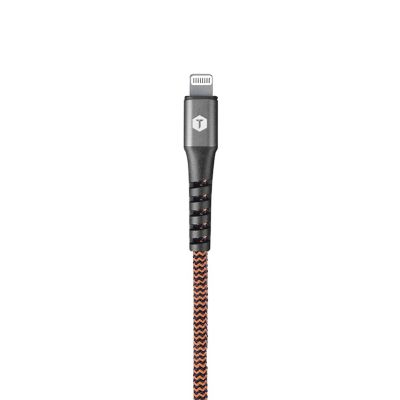 Image showing  Charge and Sync Braided USB Type-A to Lightning Cable, 6 Ft.