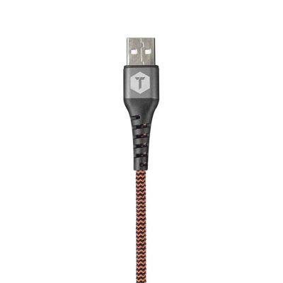 Image showing  Charge and Sync Braided USB Type-A to Lightning Cable, 6 Ft.