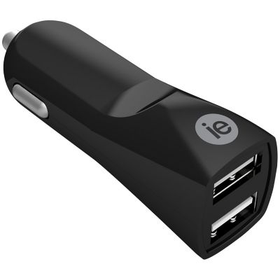 IESSENTIALS 3.4-Amp Dual USB Car Charger