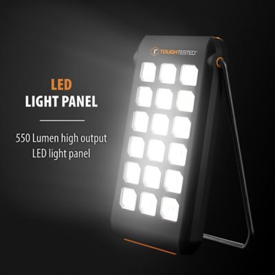 Image showing  Portable Power pk., 10,000-mAh, LED Solar with Light