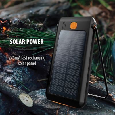 Image showing 6 th ToughTested Portable Power pk., 10,000-mAh, LED Solar with Light