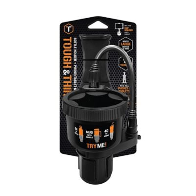 Image showing  Tough and Thirsty Big Mouth Cupholder Mount with Universal Phone, GPS, and Tablet Grip