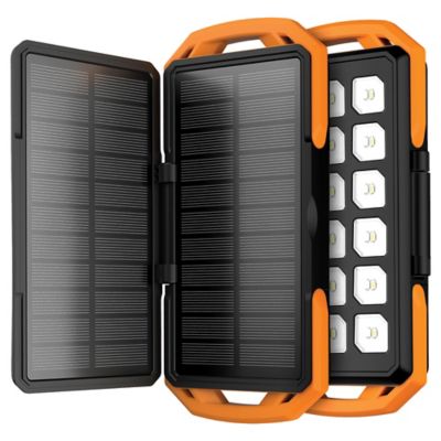 Image showing  Dual-Solar-Panel Switchback 10,000 mAh Power Bank