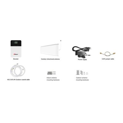 Image showing 5 th HiBoost 10K Plus Cell Phone Signal Booster, F15GI-5S-BTW