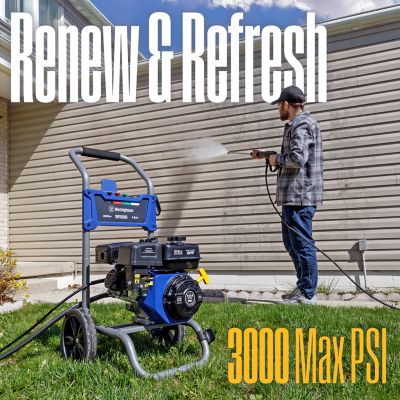 Image showing  3000-PSI 2.3 GPM Gas Cold Water Pressure Washer with 5 Nozzles