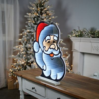 Image showing  Santa Head Ekkolight 24 in. H
