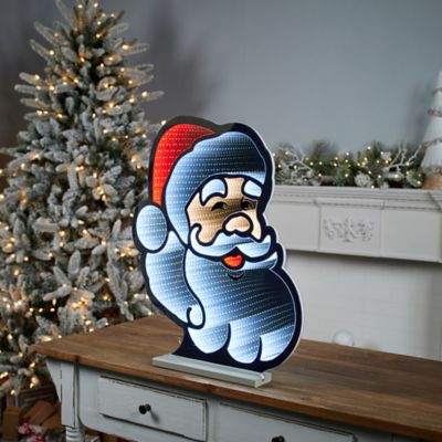 Image showing  Santa Head Ekkolight 24 in. H