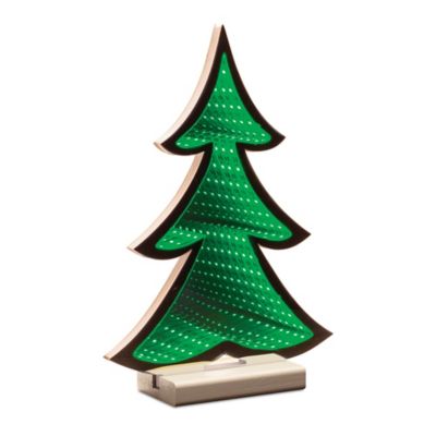 Melrose International Green Pine Tree Ekkolight 11.75 in. H