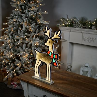 Image showing  Deer with Scarf Ekkolight 23.5 in. H