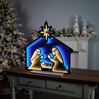 Image showing  Nativity Scene Ekkolight 24.5 in. H
