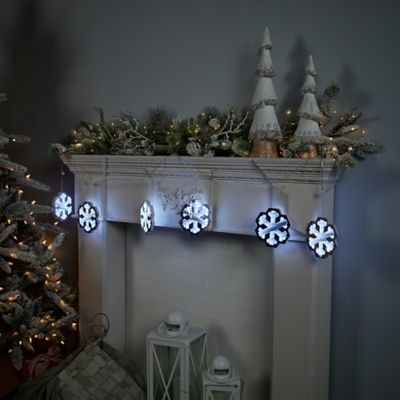 Image showing  Snowflake Ekkolight Garland 68 in. L