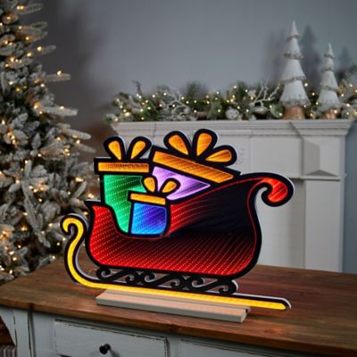 Image showing  Santa's Sleigh Ekkolight 24.5 in. L