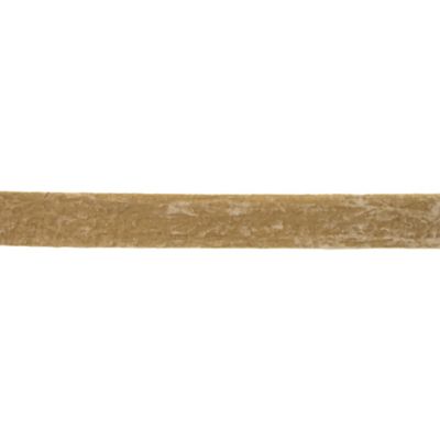 Melrose International Beige Raw Edge Velvet Ribbon 2 in. x 10 y