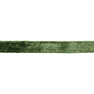 Melrose International Forest Green Raw Edge Velvet Ribbon 2 in. x 10 y