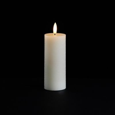Image showing  FIA Wick Ivory Pillar Candle (Set of 4)