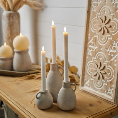 Image showing  11 in. FIA Wick White Taper Candle (Set of 2)