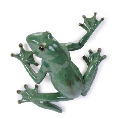Image showing  Stone Garden Frog Wall Accent (Set of 2)