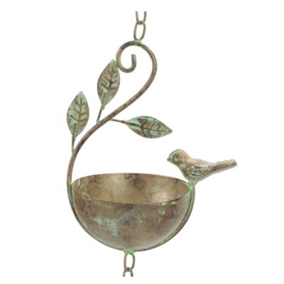 Melrose International Iron Bird Rain Chain 60 in. L