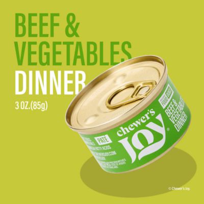 Image showing  Adult High-Protein Beef/Chicken/Salmon Pate Wet Dog Food Variety Pack, 3 oz., Pack of 24 Cans