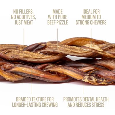 Image showing  Braided Bully Sticks