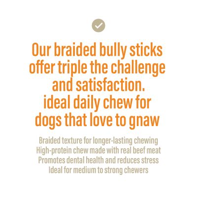 Image showing  Braided Bully Sticks