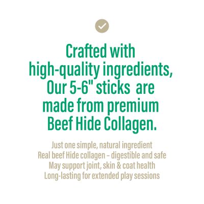 Image showing  Collagen Chew Sticks