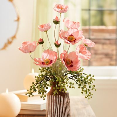 Image showing  Poppy Floral Spray Set of 6