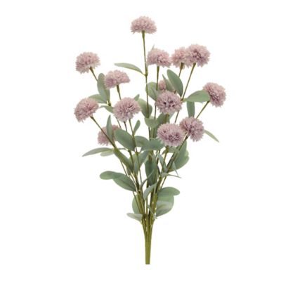 Melrose International Mini Mum Floral Bush Set of 4