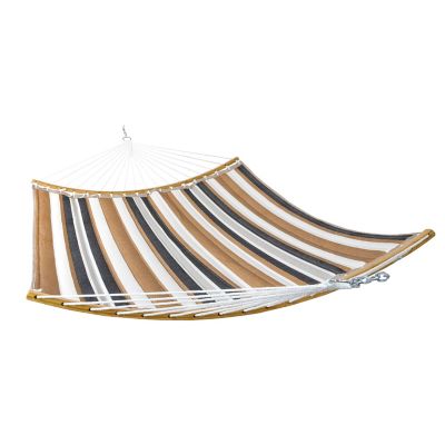 Image showing  2-Person Hammock with Curved Spreader Bar - Calming Desert