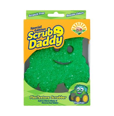 Scrub Daddy Green Tractor Scrubber Sponge