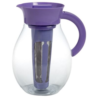 Country Living 1 Gallon IcedTea Pitcher Lilac Brew and Serve