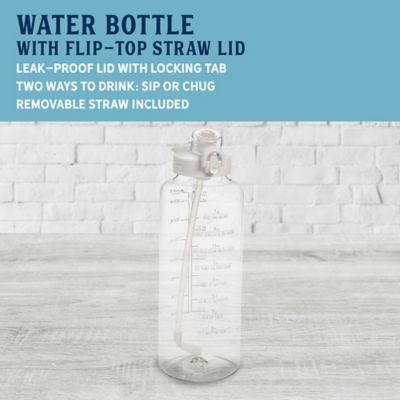 Image showing 5 th Country Living Half Gallon Motivational Bottle, White