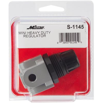 Image showing  Mini Heavy-Duty Air Pressure Regulator, 1/4 in. NPT Compressed Air System, 250 PSI