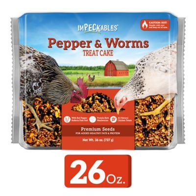 ImPECKables Pepper and Worms Treat Cake, 26.9 oz.