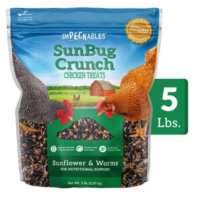ImPECKables SunBug Crunch Chicken Treats, 5 lb. Bag