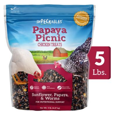 ImPECKables Papaya Picnic Chicken Treats, 5 lb. Bag
