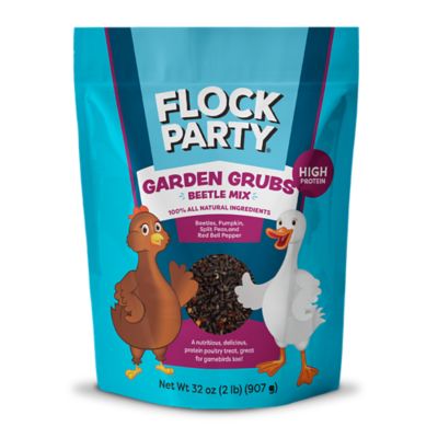 Flock Party Garden Grub with Beetles 2 lb.