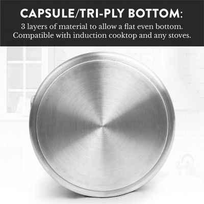 Image showing 5 th Gas One 40 qt Stainless Steel Steamer Pot