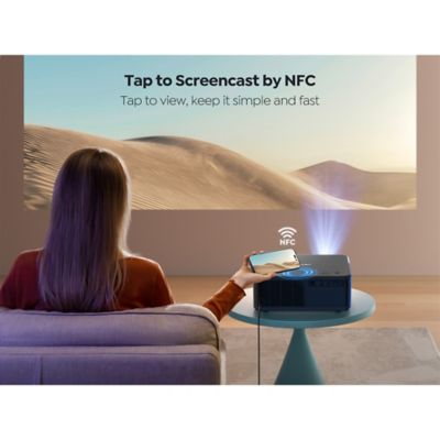Image showing  K2s Pro Smart 1080p Android Home Theater Projector with Subwoofer