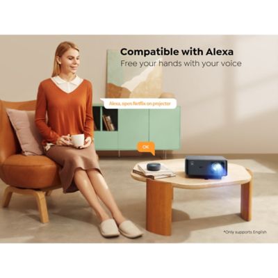 Image showing  K2s Pro Smart 1080p Android Home Theater Projector with Subwoofer