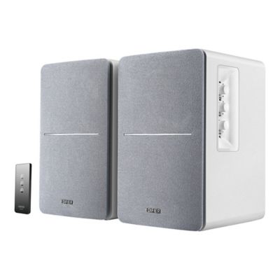 Image showing 5 th Edifier 42-Watt Continuous-Power Amplified Bookshelf Speakers, R1280T, 2 ct. (White)