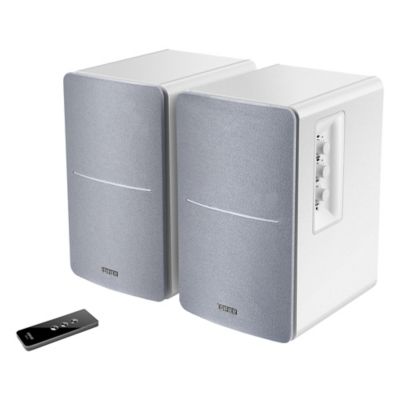 Image showing 6 th Edifier 42-Watt Continuous-Power Amplified Bookshelf Speakers, R1280T, 2 ct. (White)