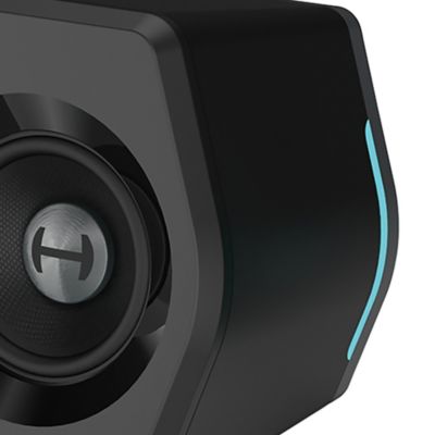 Image showing  Hecate G2000 32-Watt-Peak Bluetooth Subwoofer Stereo Speakers (Black)