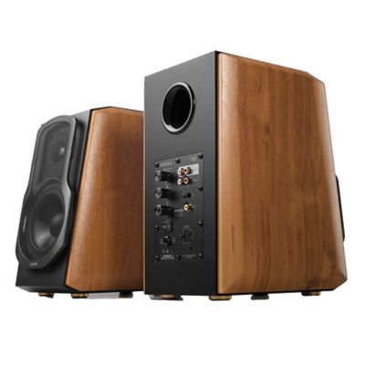 Image showing  S1000MKII 5.5-In. 120-Watt-RMS Amplified Bluetooth Bookshelf Speaker System with Remote